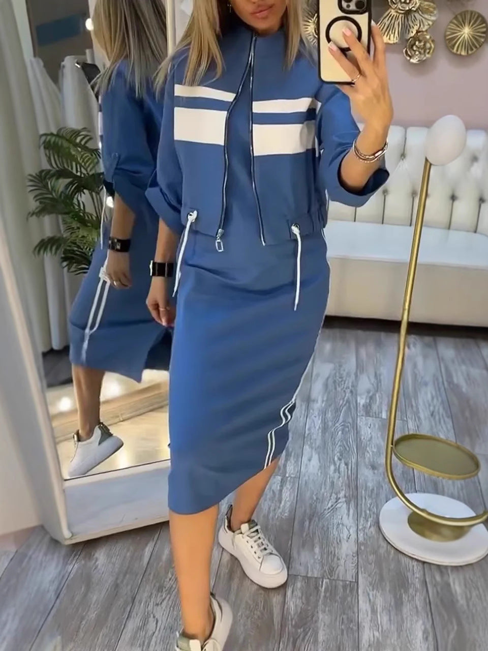 קולאר ג'קט קווין™ עם סט שמלה