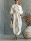 מילה™ | סט של 2 חלקים עם כתף חשופה
